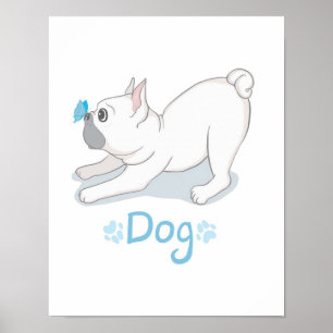 Poster Presente de Cachorro Gelado   Cachorro Engraçado 