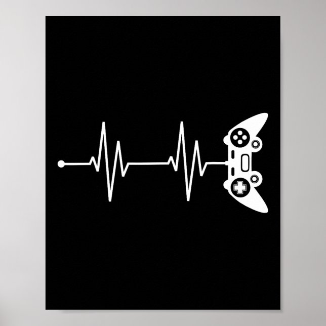 Poster Presente De Camisa De Pulso Para Jogo De Vídeo Ga (Frente)