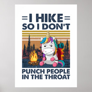 Poster Presente de Camper Eu Vim, Por Isso Não Aniversá