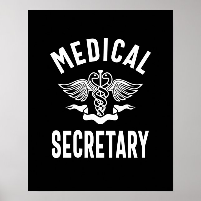 Poster Presente de Cargo do Secretário Médico (Frente)