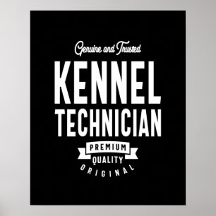 Poster Presente de Cargo Técnico Kennel