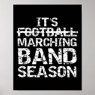 Poster Presente de Citação de Banda Engraçada Não é Futeb