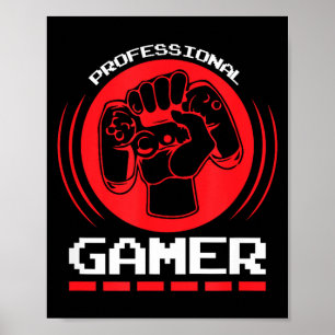 Poster Presente de Citações Divertidas de Jogos para Pl