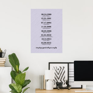 Poster Presente de coração para esposa