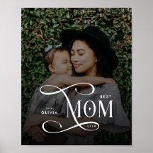 Presente de Dia das Mães Foto Moderno Melhor Mãe d