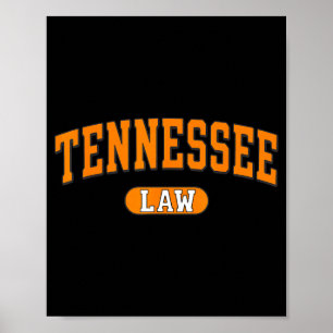 Poster Presente de direito do Tennessee formado na barra