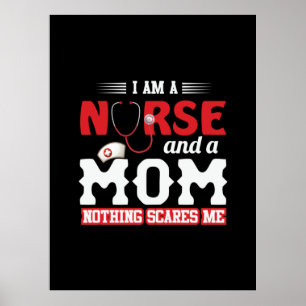 Poster Presente de Enfermeira   Sou Enfermeira E Mãe