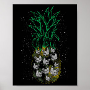 Poster Presente de Fazendeiro Amante de Animais de Granja