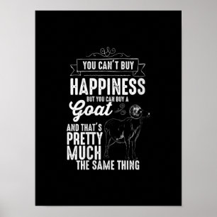 Poster Presente de Gato de Cabra Lover para Mulheres