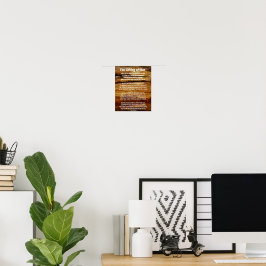Poster Presente de homem/presente para ele/Wall Art/Poem