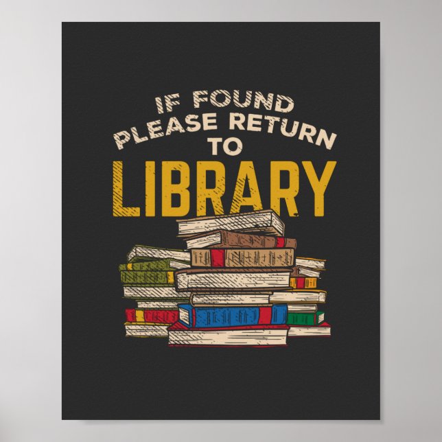 Poster Presente de leitura da biblioteca (Frente)