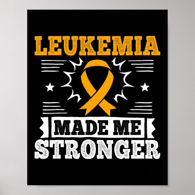 Poster Presente de Leucemia Aguda Para Pacientes com Leuc (Frente)