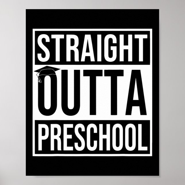 Poster Presente De Licenciação Da Pré-Escola No Último Di (Frente)