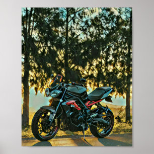 Poster Presente de motocicletas
