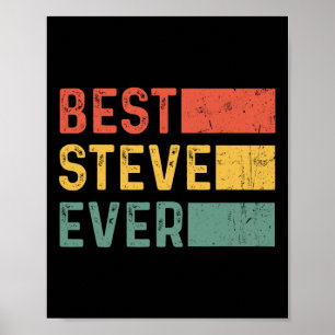 Poster Presente De Natal Divertido Para Steve - Melhor St