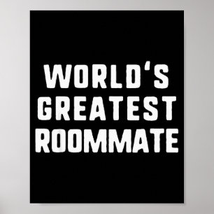 Poster Presente de Natal do Melhor Companheiro de Quarto