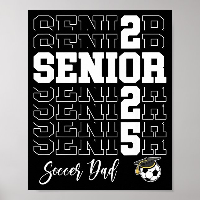 Poster Presente de Pai de Futebol Senior Cl De 2025 - Sen (Frente)