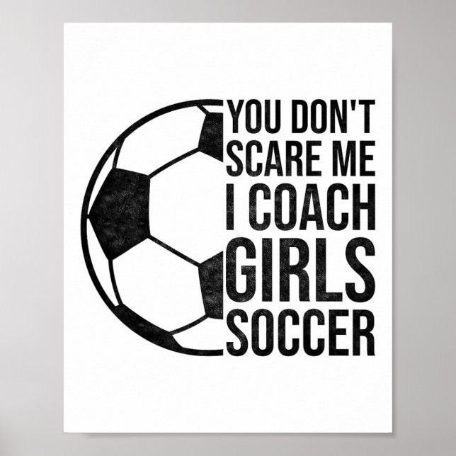 Poster Presente de Treinadores Você Não Me Assusta Eu Tre (Frente)