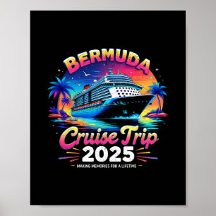 Poster Presente de Viagem de Cruzeiro pelas Bermudas 2025