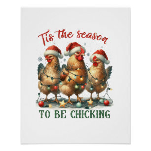 Póster Presente De Xmas Para Chicória
