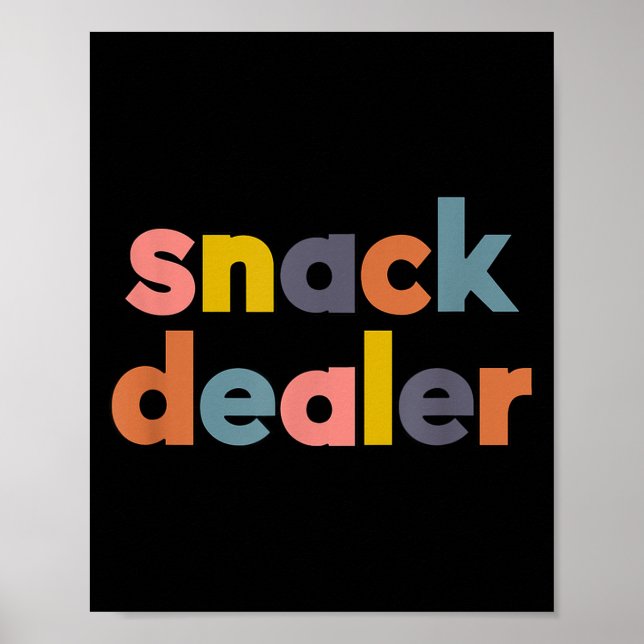 Poster Presente Divertido Snack Er Para Mãe De Meninos E  (Frente)