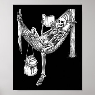 Poster Presente do amante do livro engraçado da rede do e