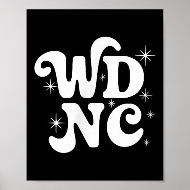 Poster Presente do Clube Não Nos Importamos Wdnc Mulheres (Frente)