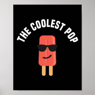 Poster Presente do Dia de os pais do Pai do diafragma Pop