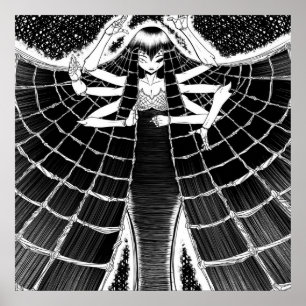 Poster Presente do dono da aranha Gráfico de aranha-ce