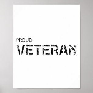 Poster Presente do Exército Militar de Guerra Veterana