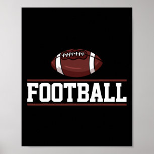 Poster Presente do jogador de futebol