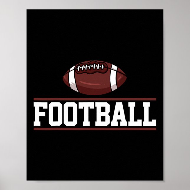 Poster Presente do jogador de futebol (Frente)