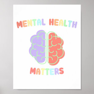 Poster Presente do Mês de Conscientização sobre Problemas