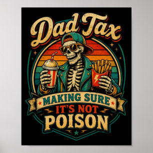 Poster Presente Do Pai Para Garantir Que Não É Esqueleto