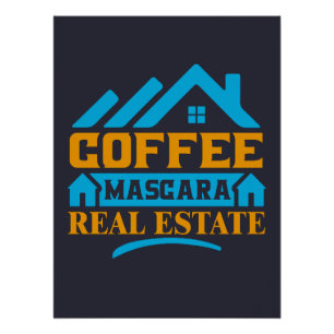 Póster Presente do Realtor Café Mímcara Imobiliário