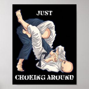 Poster Presente engraçado de Jiu-Jitsu Brasileiro para MM
