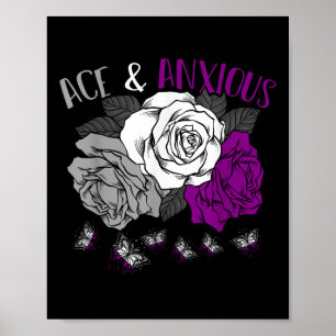 Poster Presente engraçado do Orgulho Lgbt Ace Bandeira Au