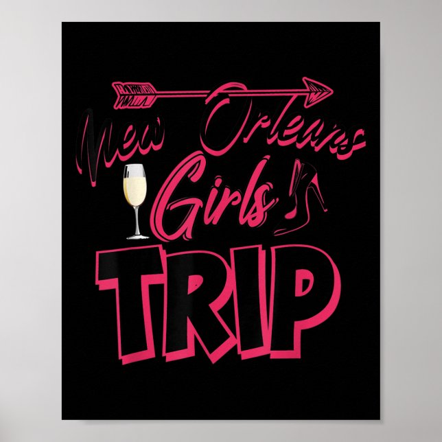 Poster Presente engraçado para mulheres em viagem de meni (Frente)