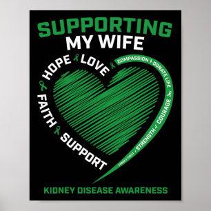 Poster Presente Marido Transplante Esposa Doença Renal Co
