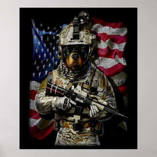 Poster Presente no cão | Bebê