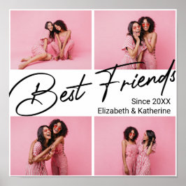 Poster Presente para a Colagem de Fotografias dos Melhore