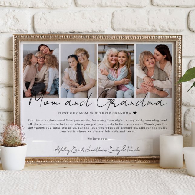 Poster Presente para a Mamãe e a Avó dos Filhos e Netos (Criador carregado)