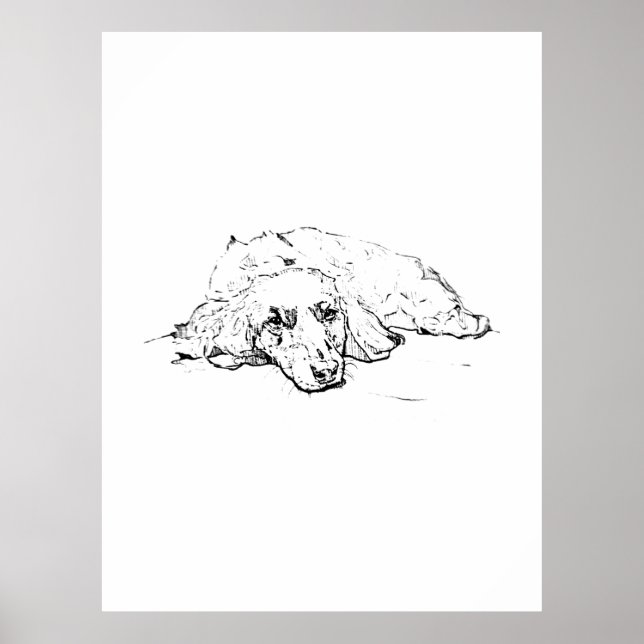 Poster Presente para Amante de Cachorro Wiener, Mãe de Da (Frente)