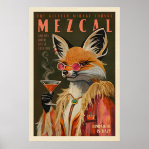 Poster Presente para Amante de Tequila Arte de Cocktail A