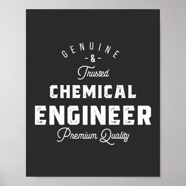 Poster Presente para Engenheiro Químico (Frente)