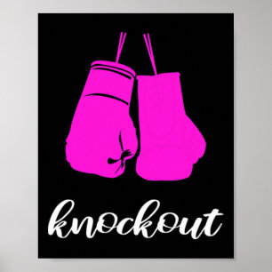 Poster Presente para mulheres fãs de Kickboxer Knockout