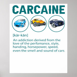 Poster Presente para o Cara do Funny Car - Definição de C