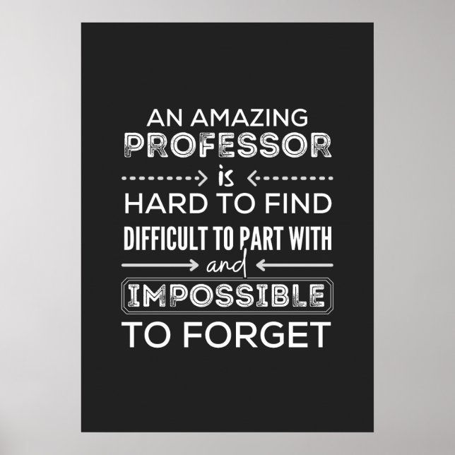 Poster Presente Para Professor, Professor Gift (Frente)