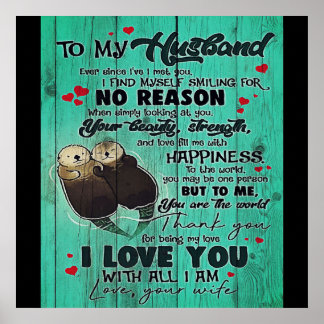 Poster Presente perfeito personalizado, para a carta do m