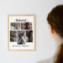 Presente Personalizado de Colagem de Fotos para a 